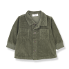 Olijfgroen corduroy hemdje - Pelai olive